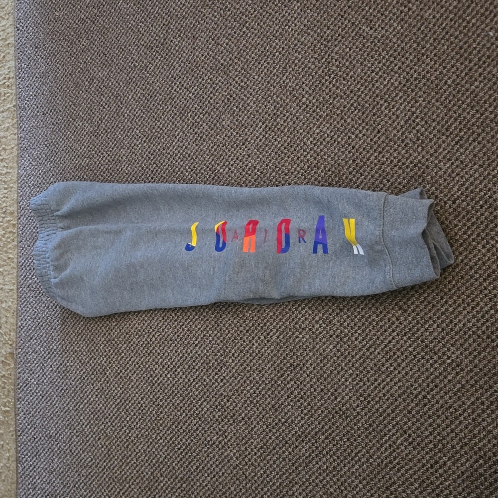 Boy's Gray Jordan Sweatpants Joggers